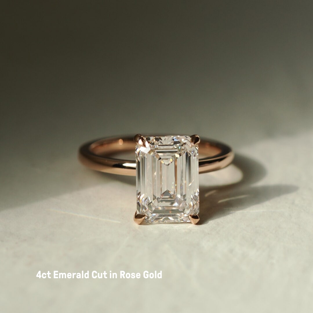 Emerald Cut Engagement Ring