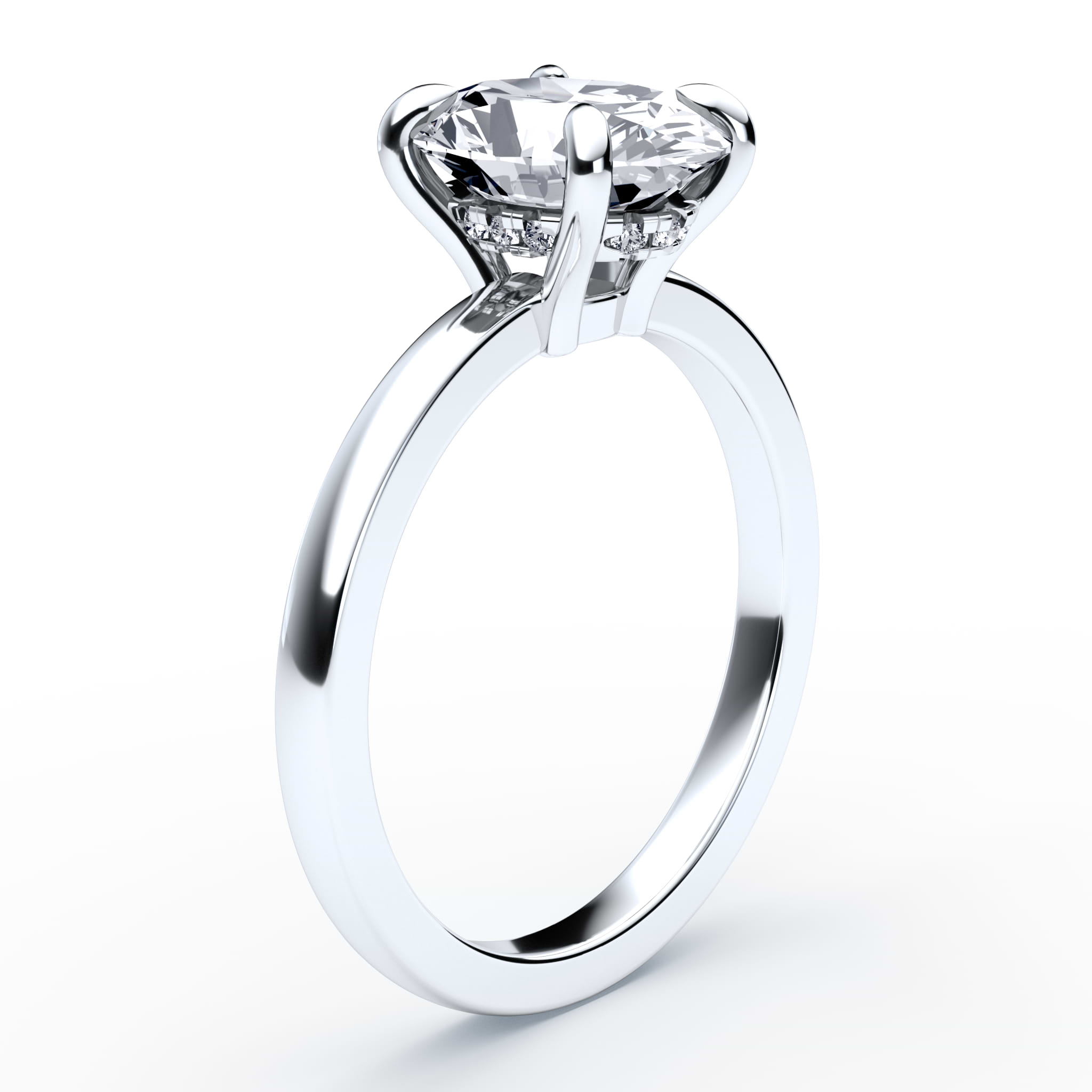 Oval Engagement Ring