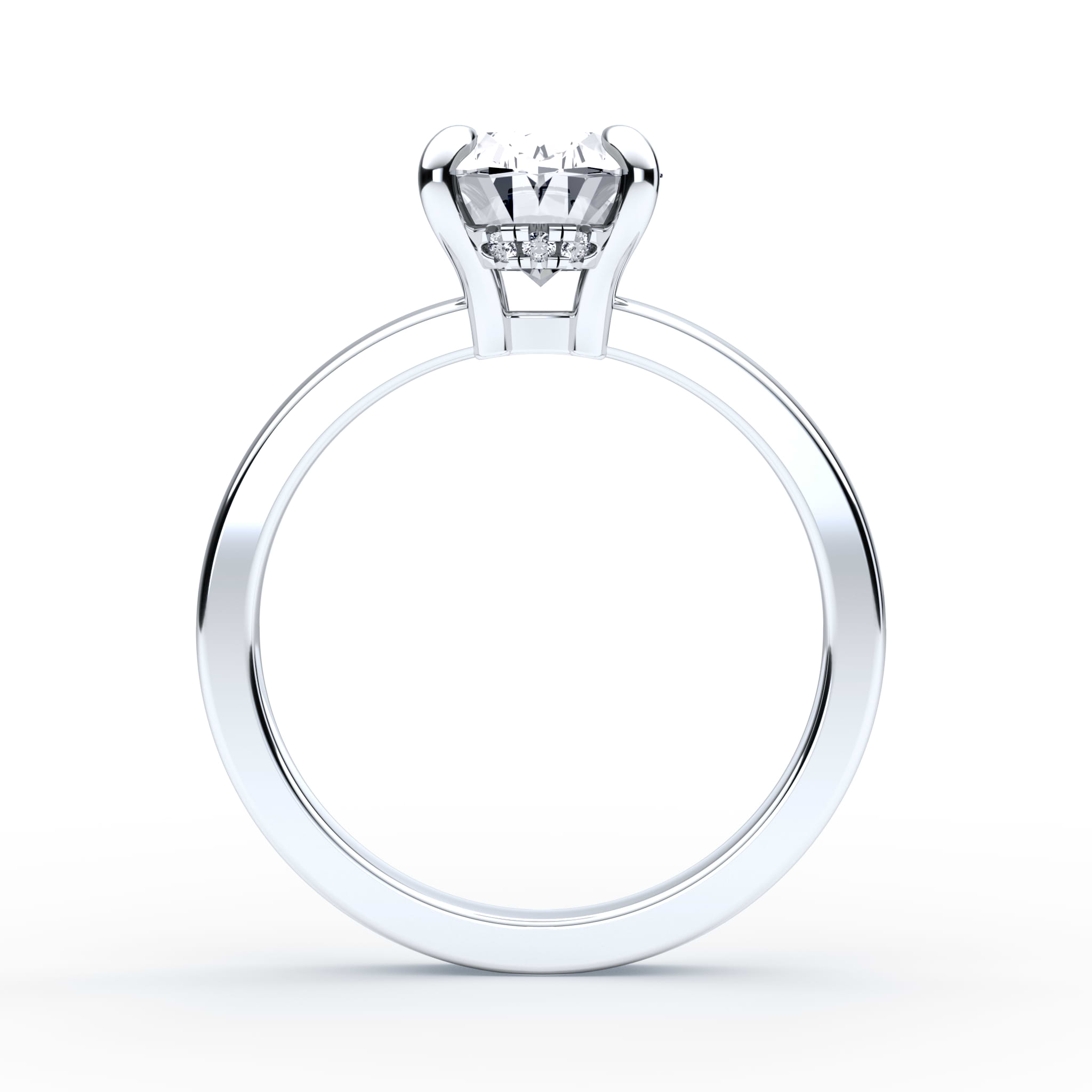 Oval Engagement Ring