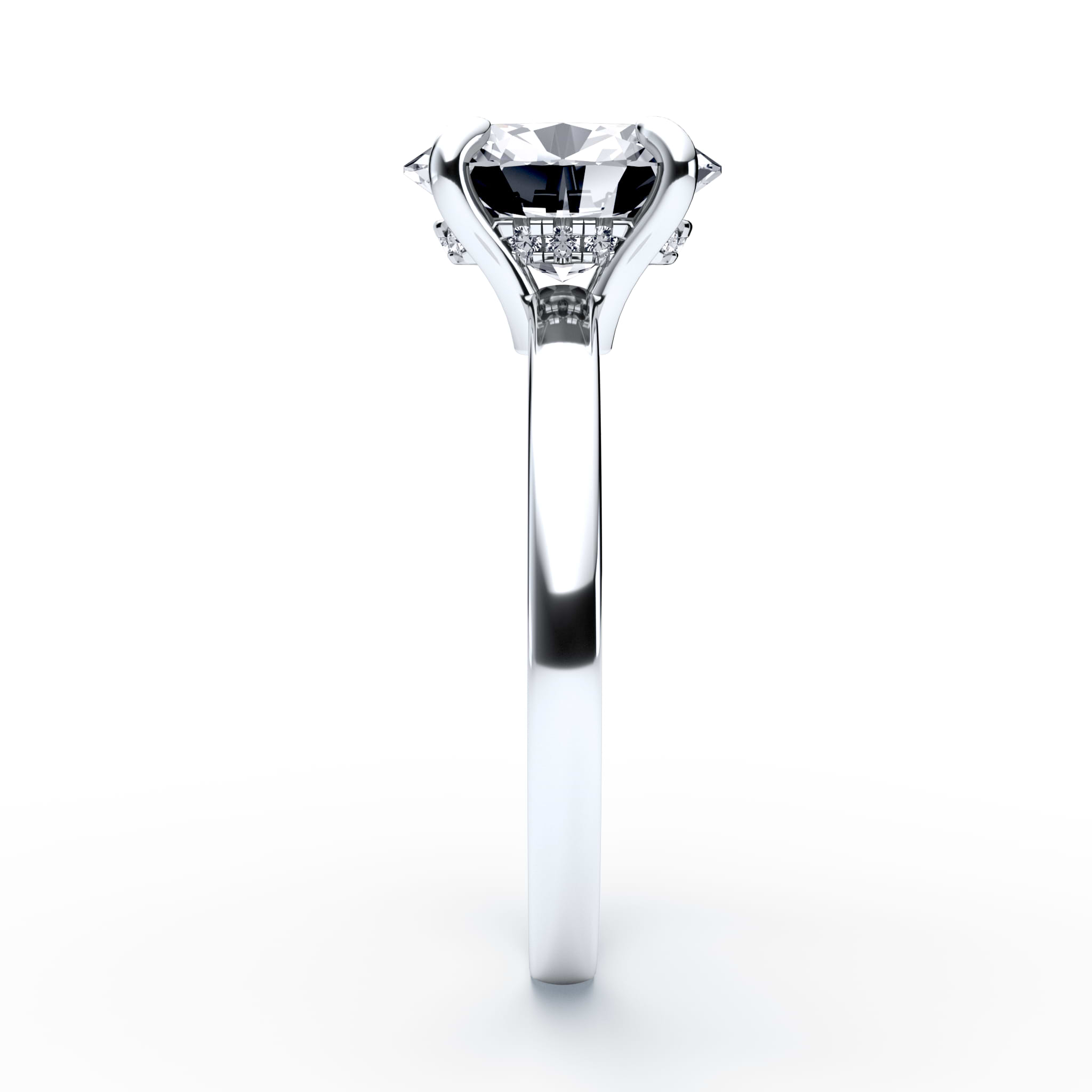 Oval Engagement Ring