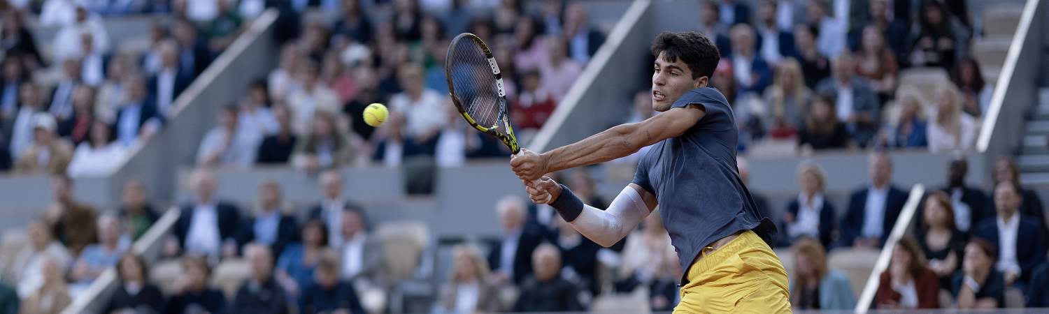 Alcaraz en Roland Garros