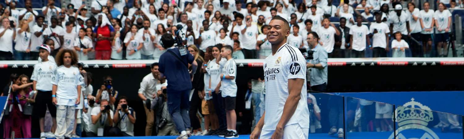 Kylian Mbappe en real madrid