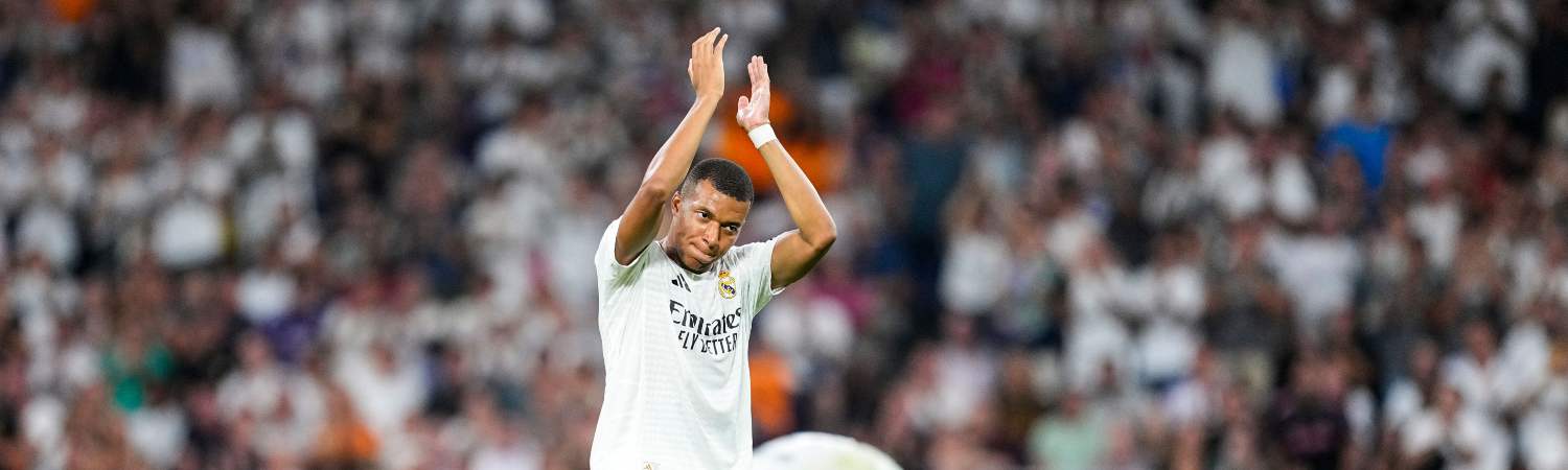 primer gol de Kylian Mbappe y otros jugadres de real madrid