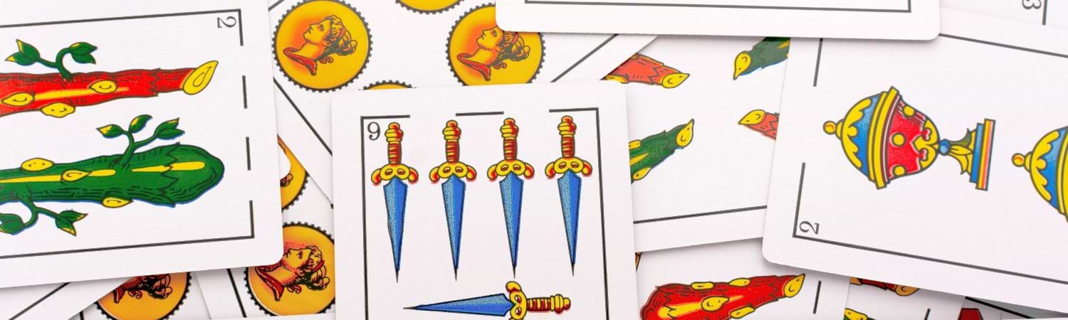 como jugar tute - baraja española - deck