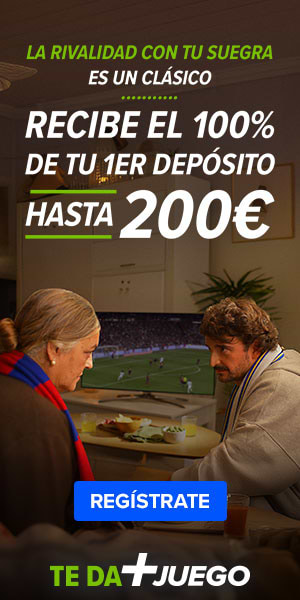 Promoción para apostar al Barcelona vs Real Madrid