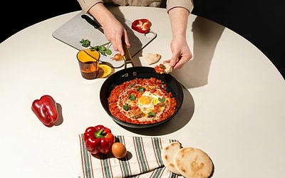 Sartenes libres de PFOA y PTFE: cocina saludable