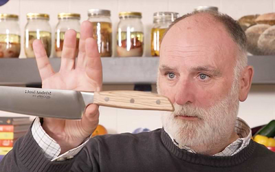 Arcos and José Andrés present a knife collection that celebrates culinary excellence