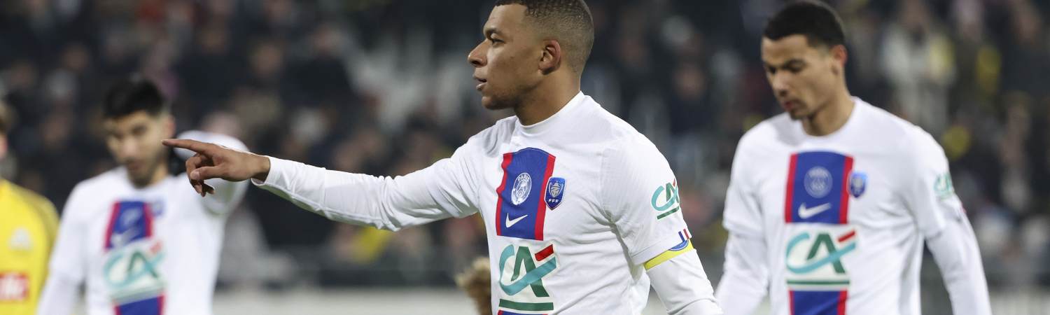 Kylian Mbappé en el PSG