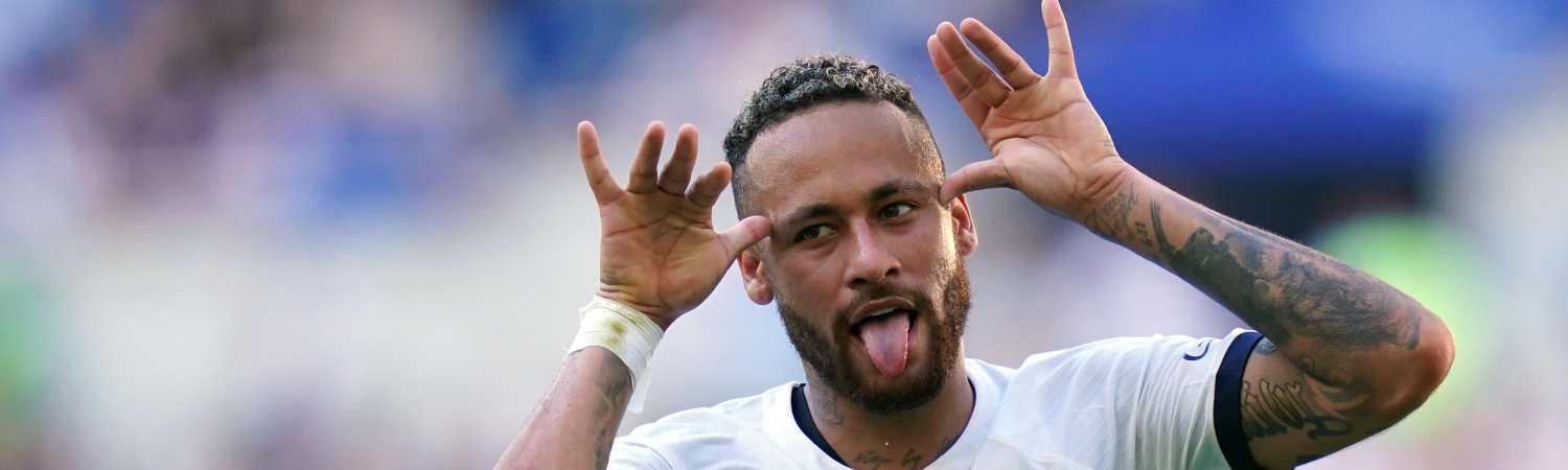 Neymar Jr termino el 2023 lesionado