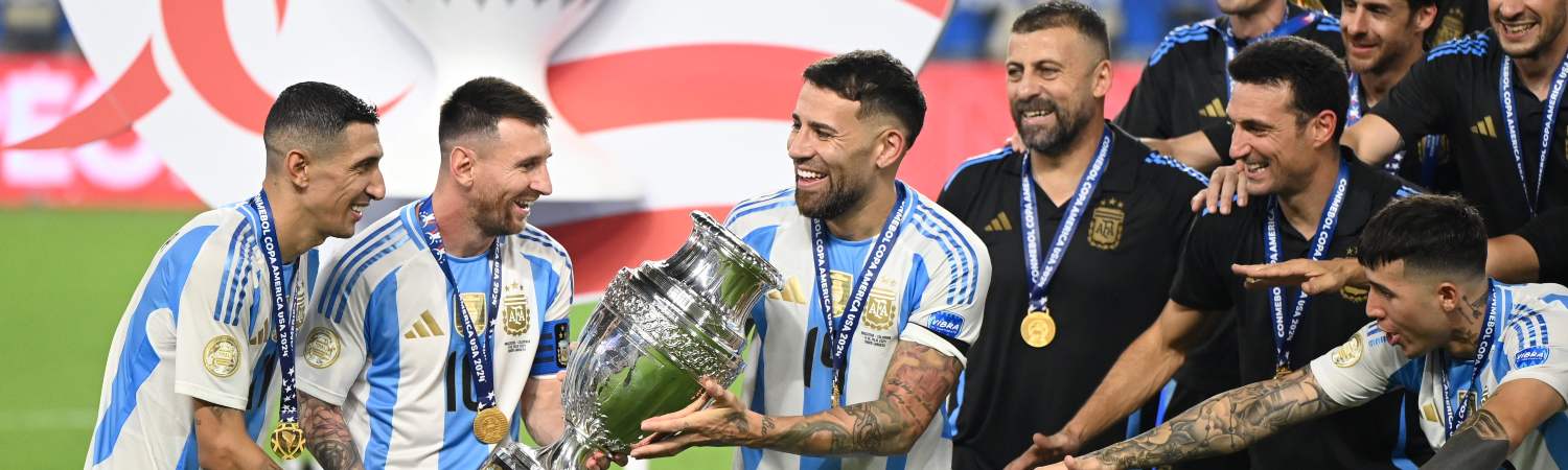 Partidos de la selección argentina sin Messi