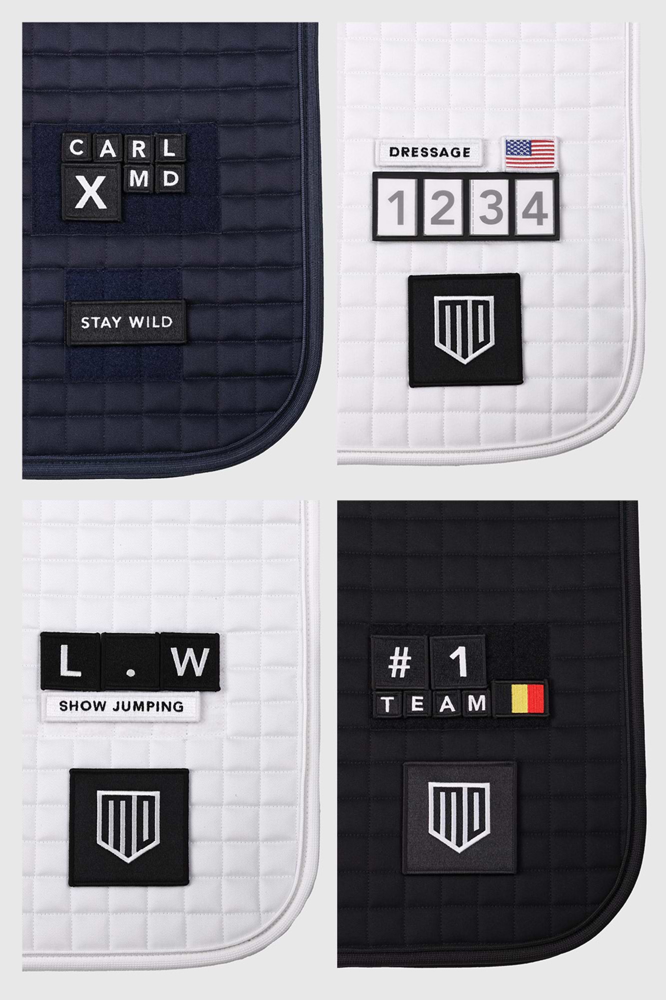 Kris Customizable Jumping Saddle Pad