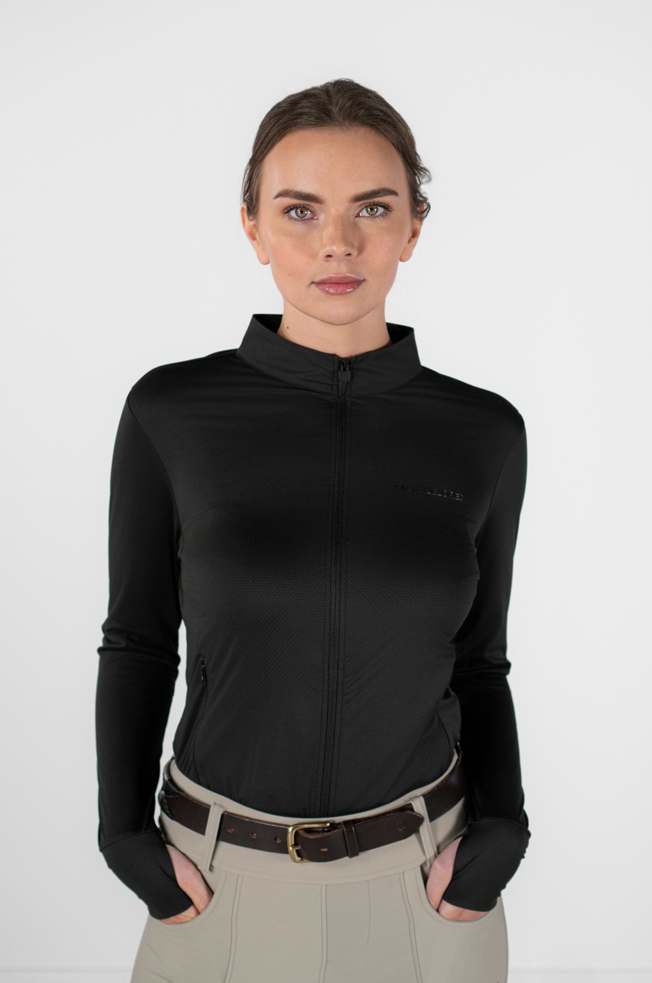 Aveline Zip-Up Shirt