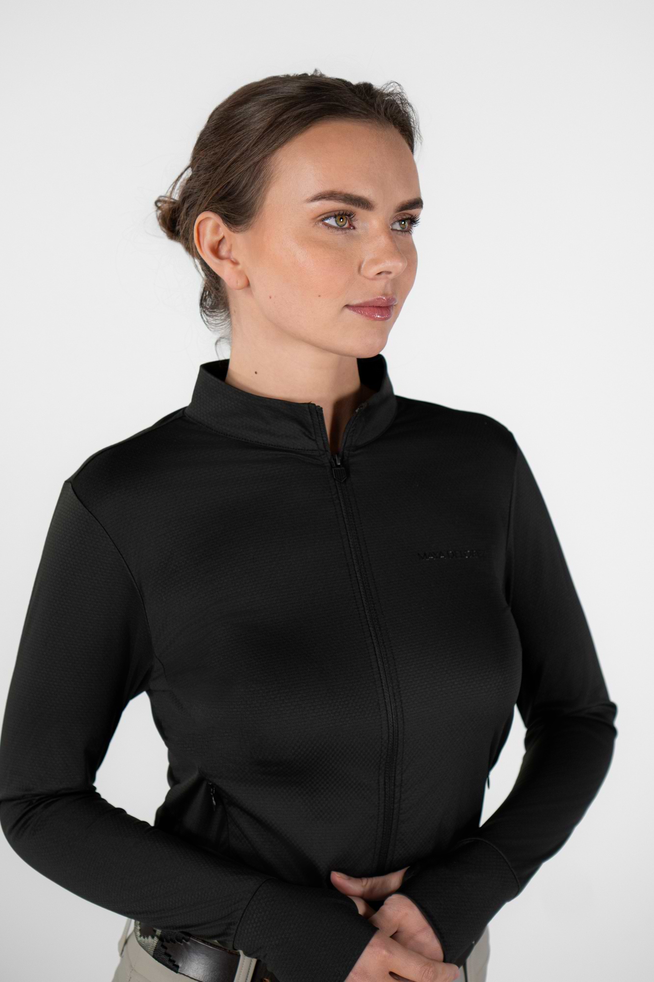 Aveline Zip-Up Shirt