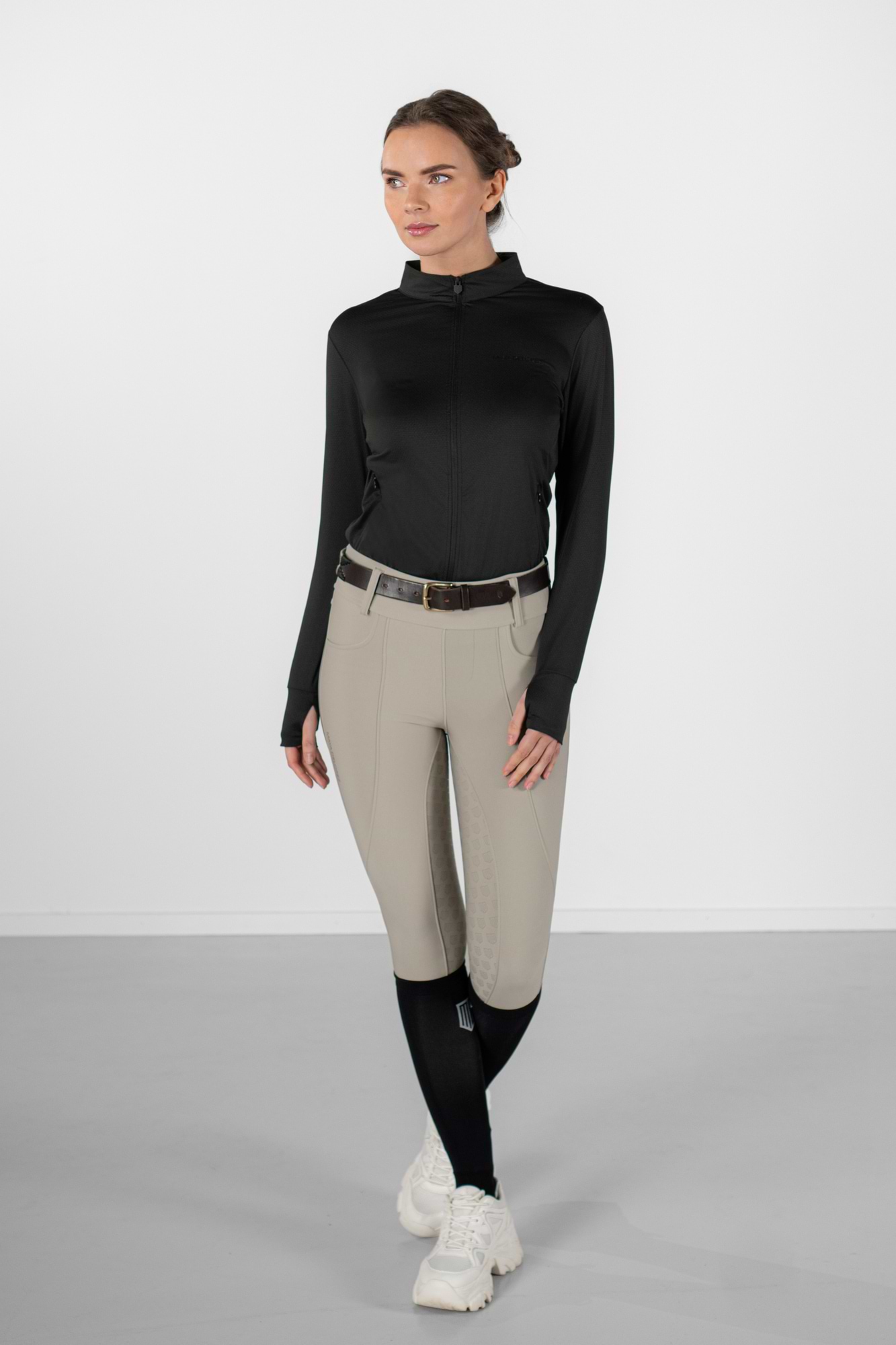 Aveline Zip-Up Shirt
