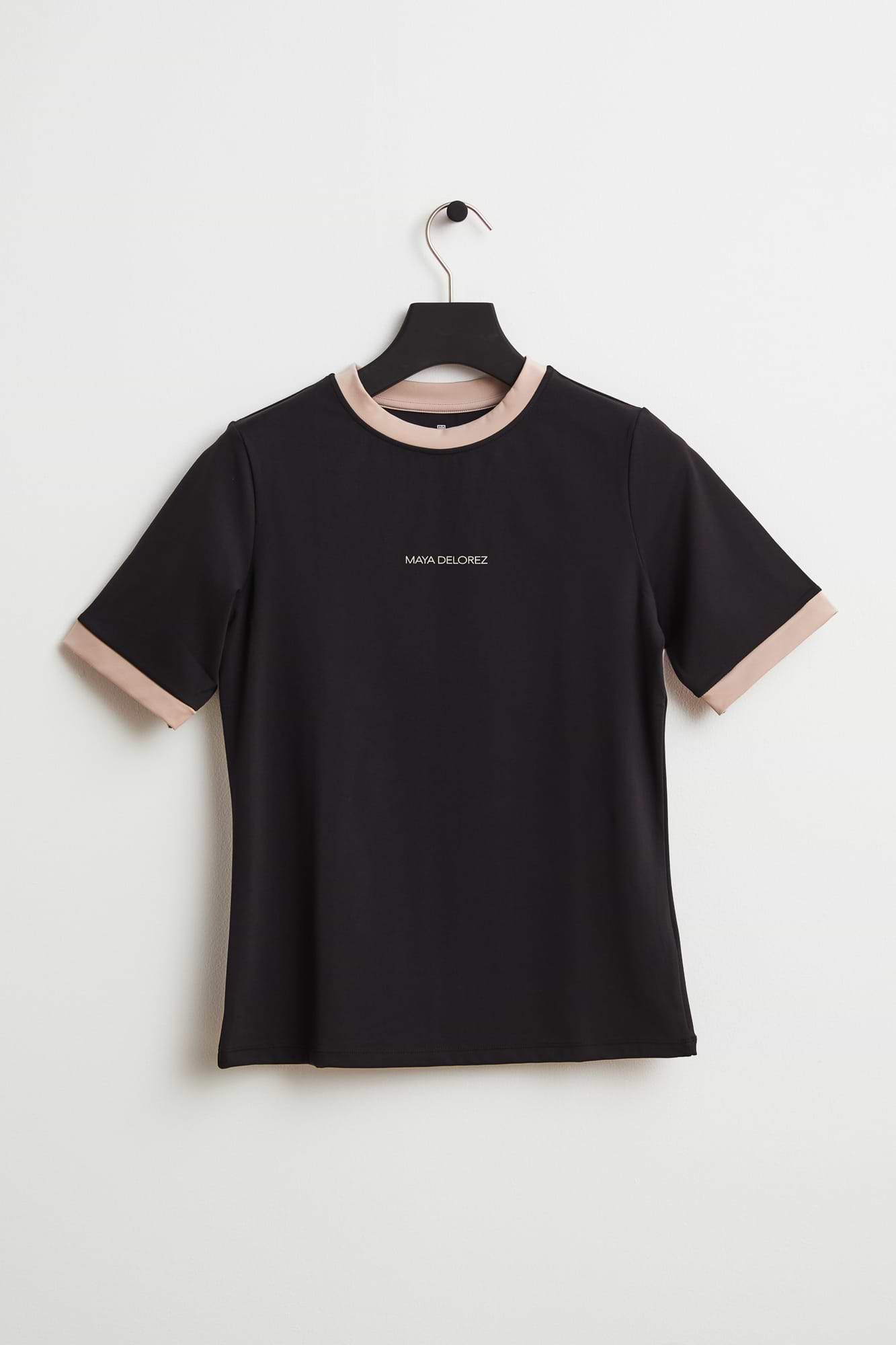 Cassidy Blue Basic T-shirt | Maya Delorez