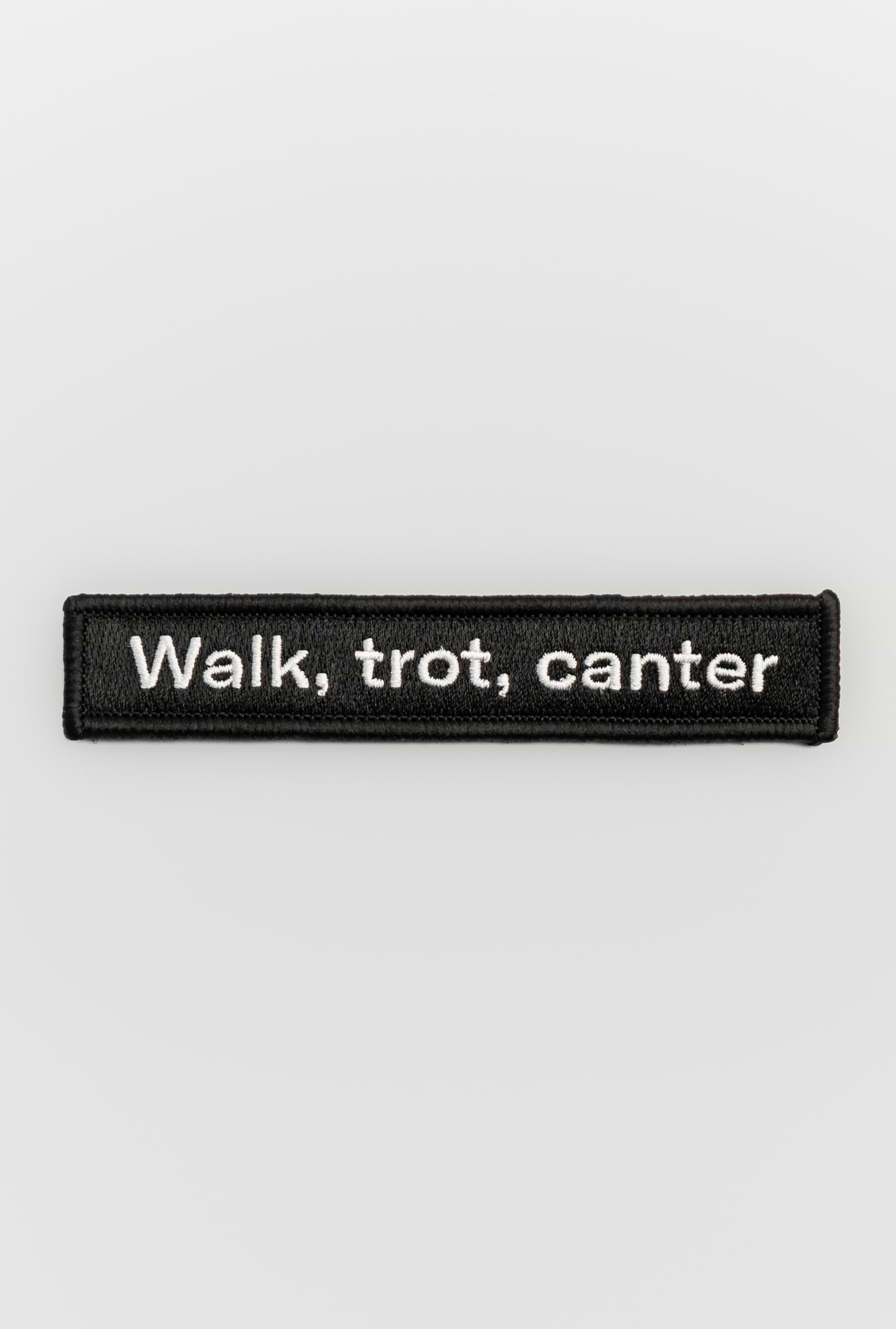 Walk, trot, canter Patch
