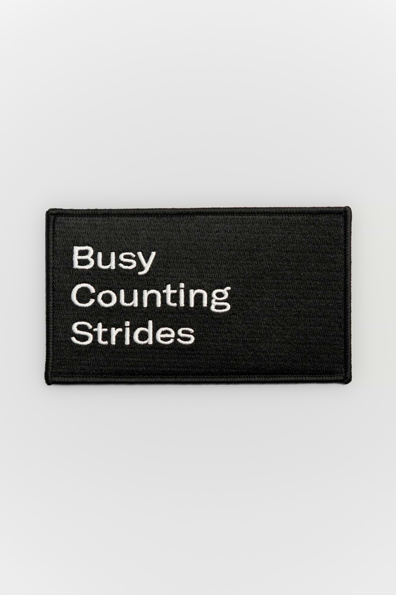 Busy Counting Strides Patch