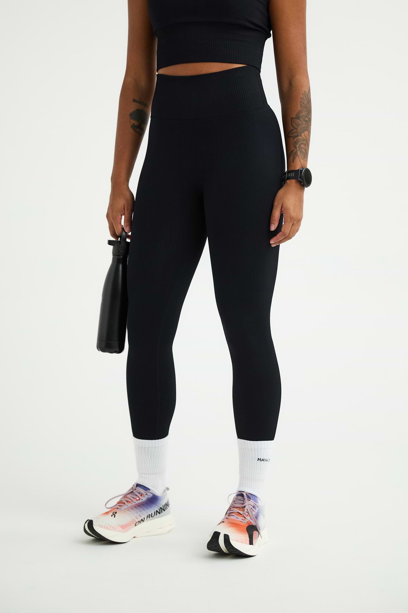 Ribbed Seamless Tights