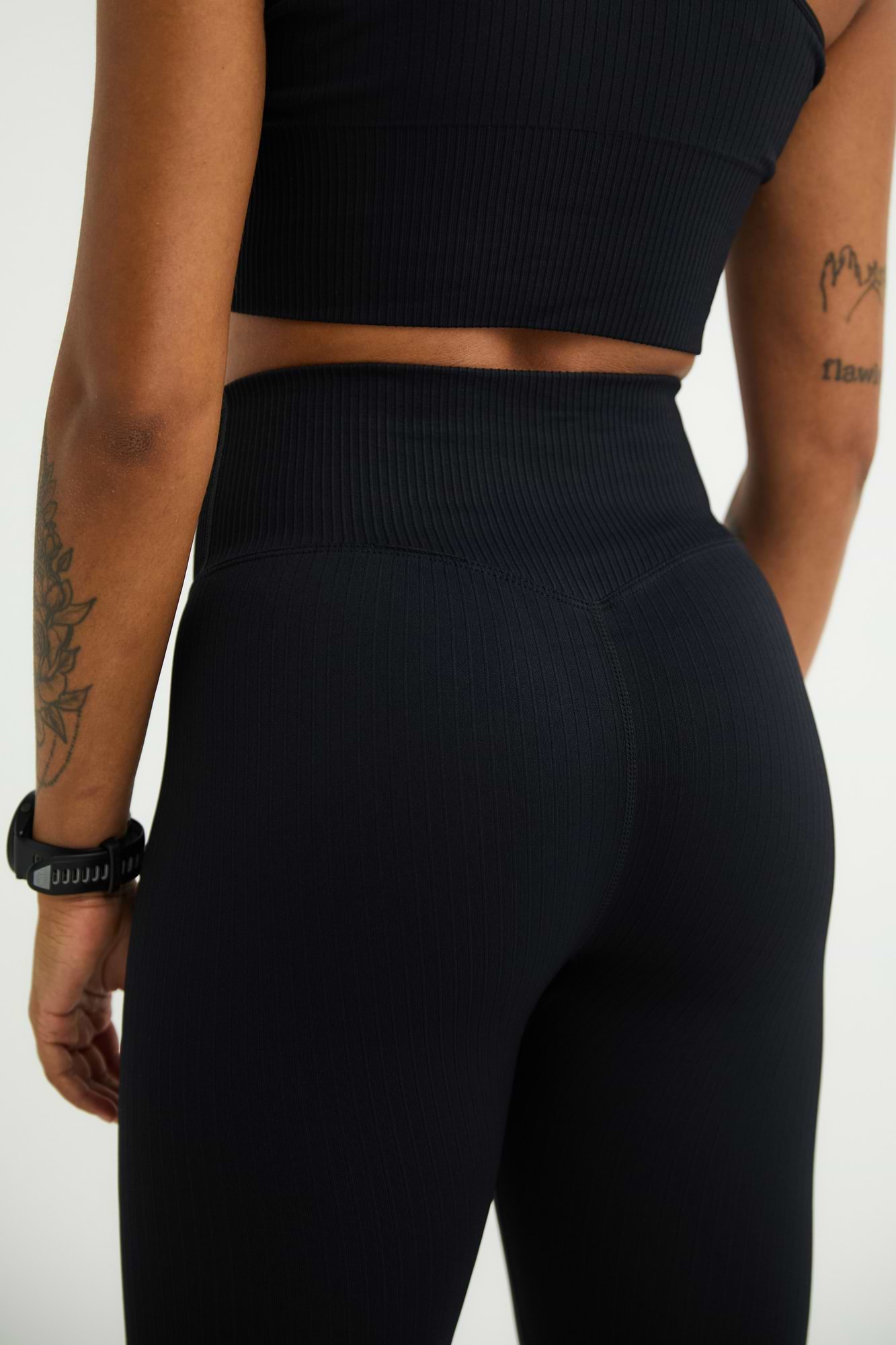 Ribbed Seamless Tights