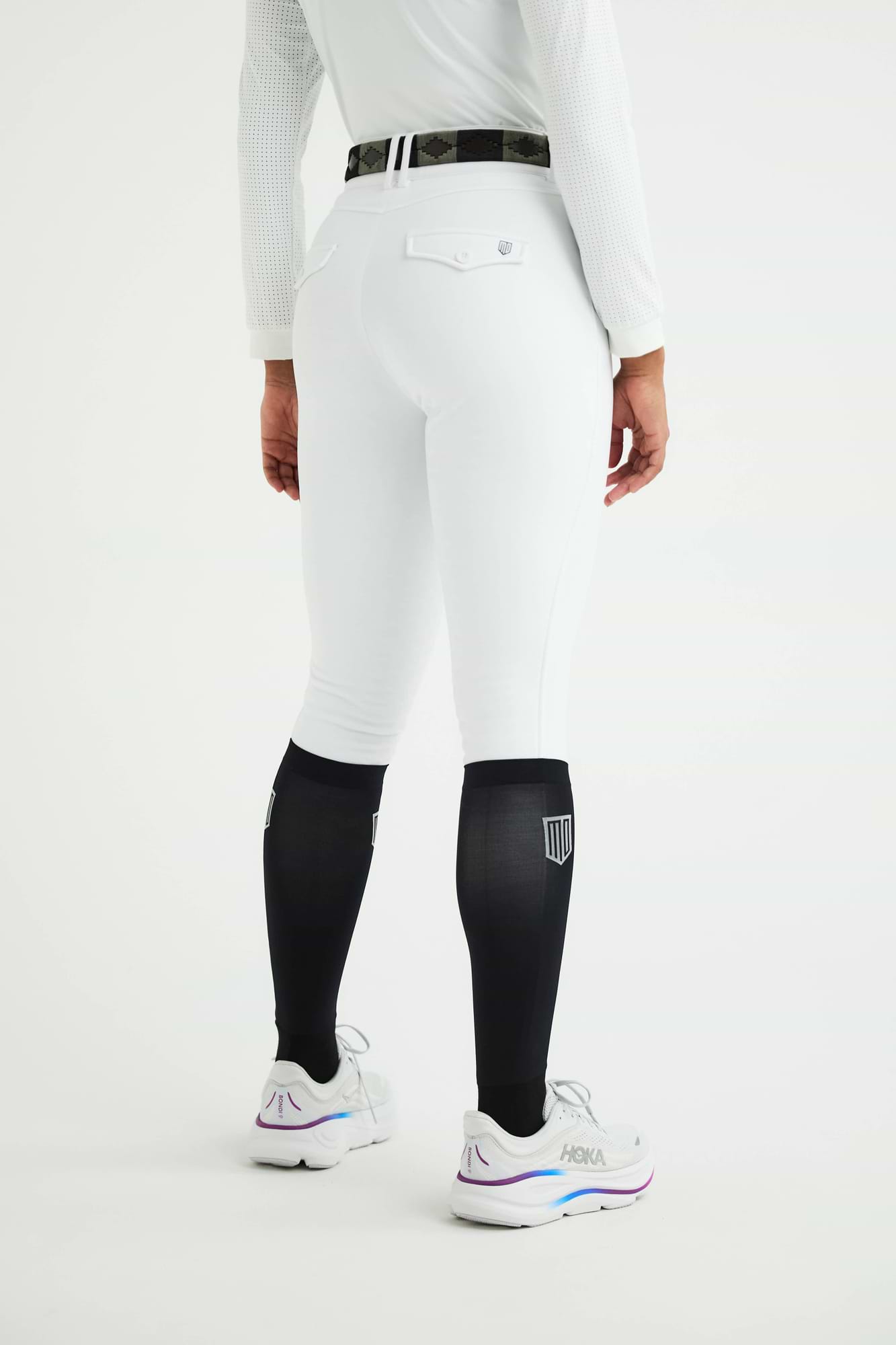 White Air Mesh Top | Maya Delorez