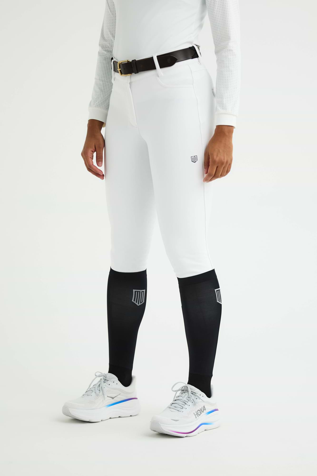 White Air Mesh Top | Maya Delorez