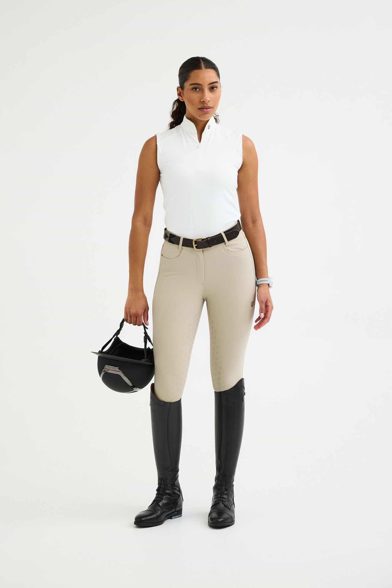 Air Mesh Sleeveless Top