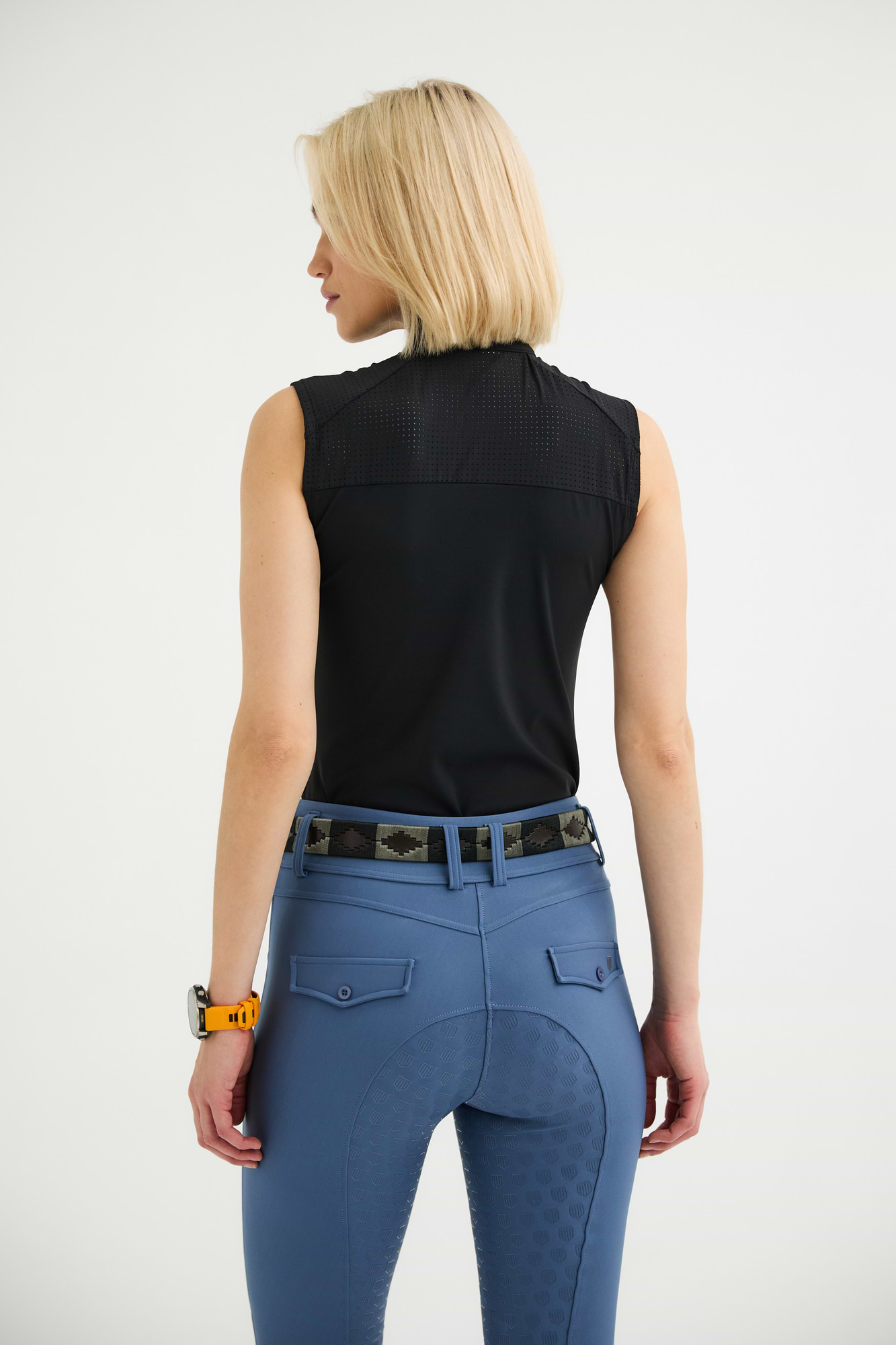 Air Mesh Sleeveless Top