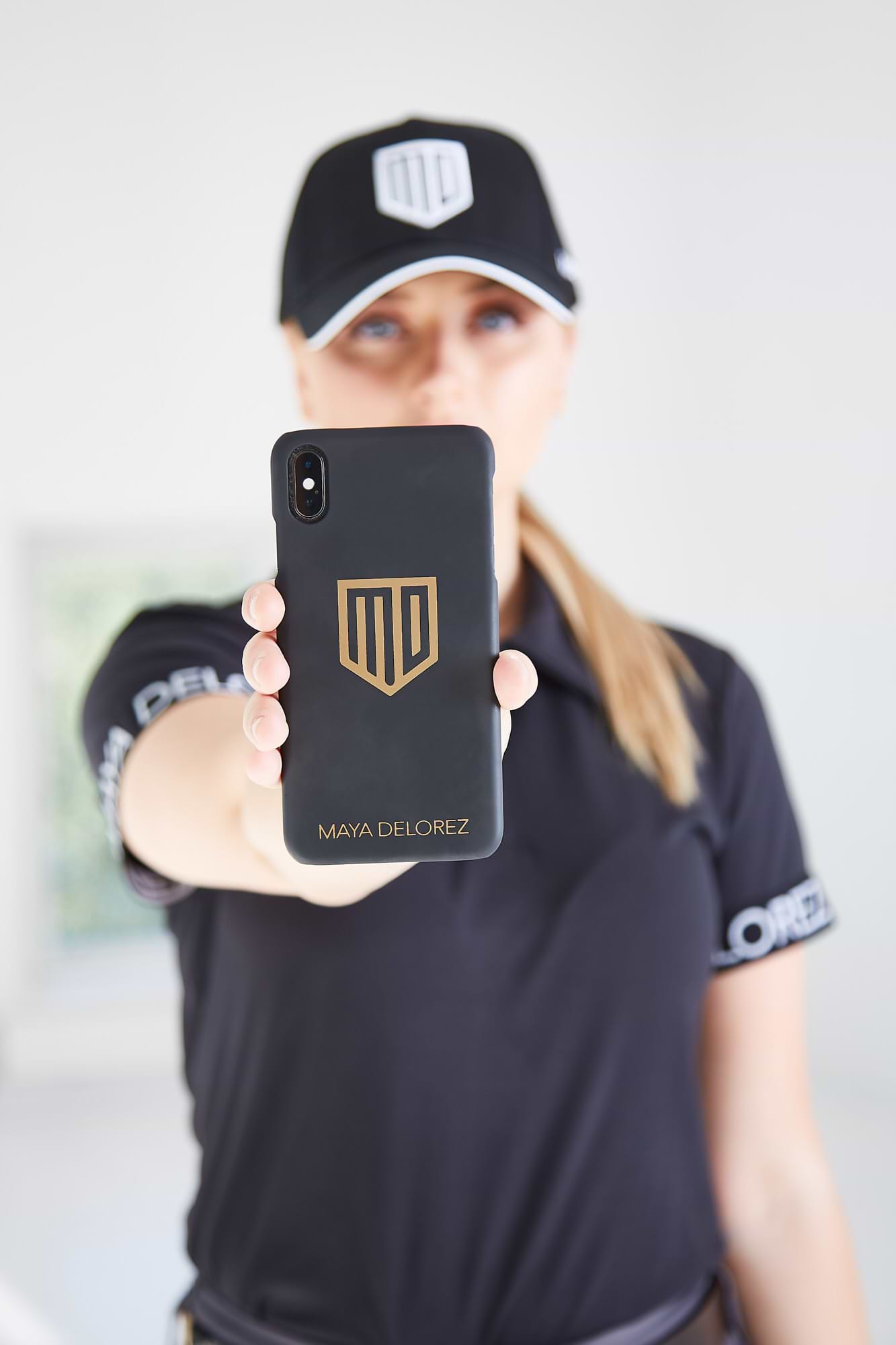 Phone Case Gold Logo