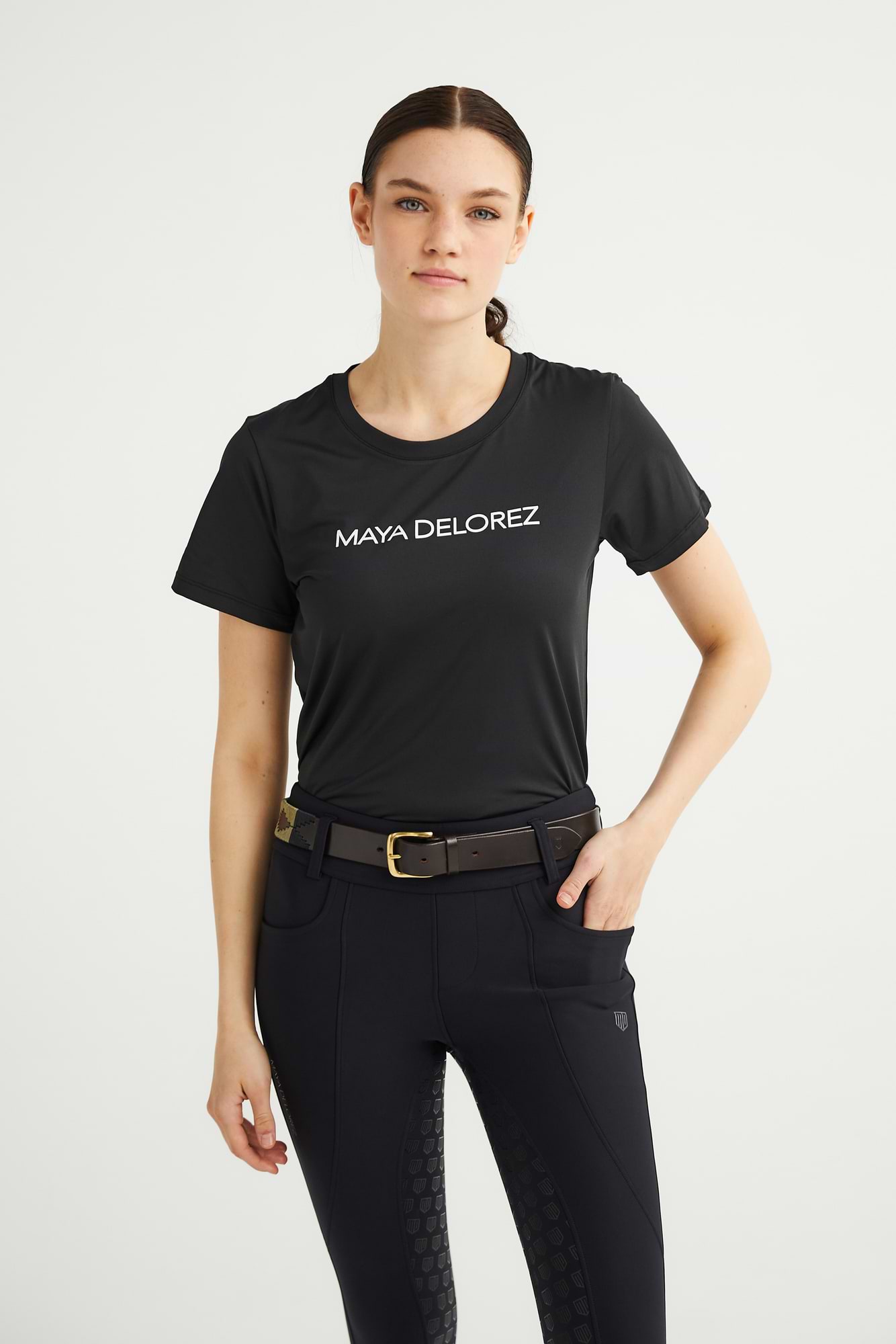 Tiffany Black Basic T-Shirt