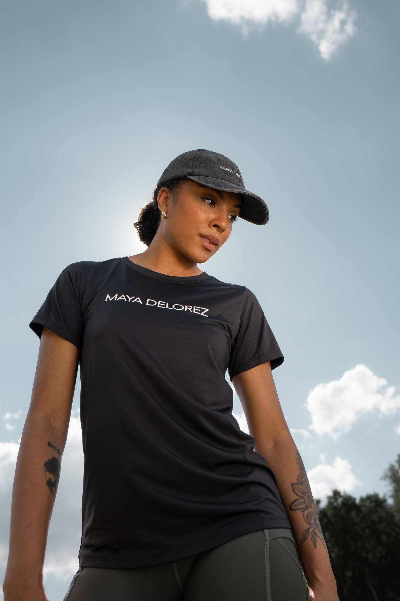 Tiffany Black Basic T-Shirt