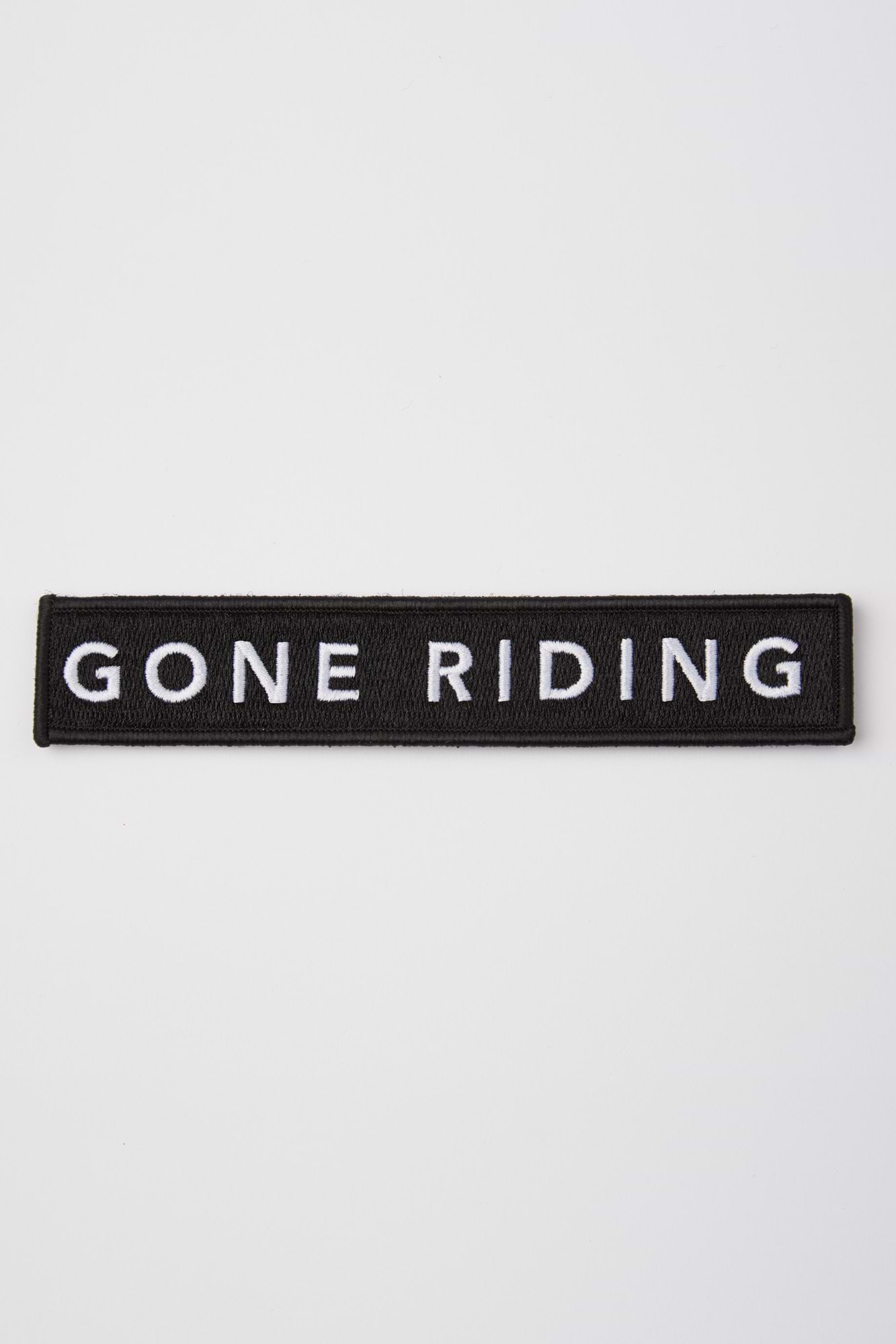 Gone Riding Patch