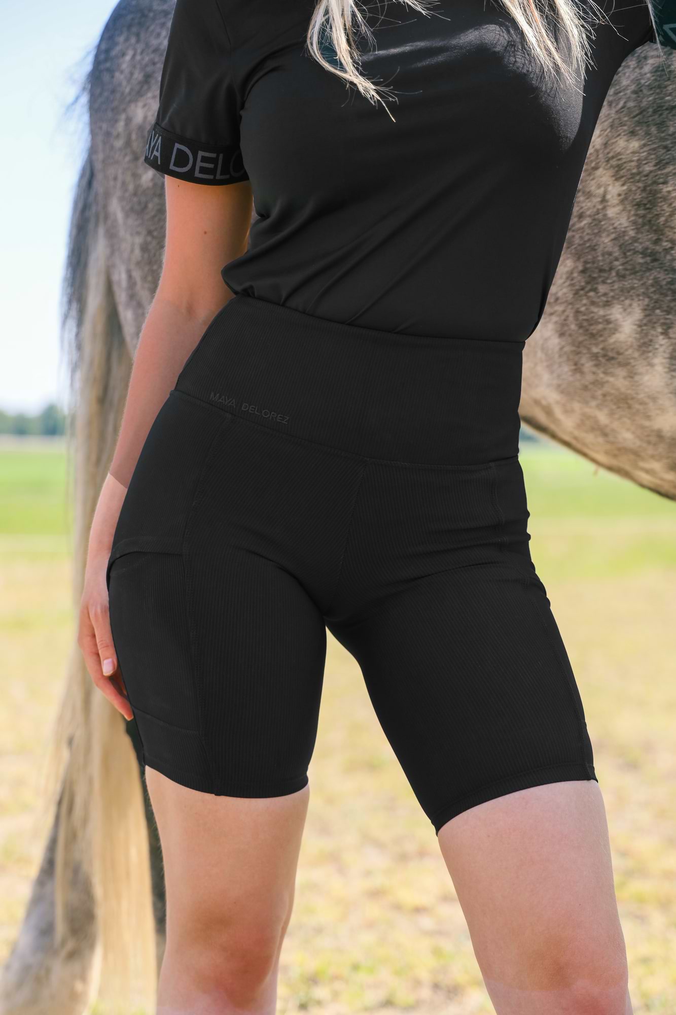 Stina Ribbed Shorts