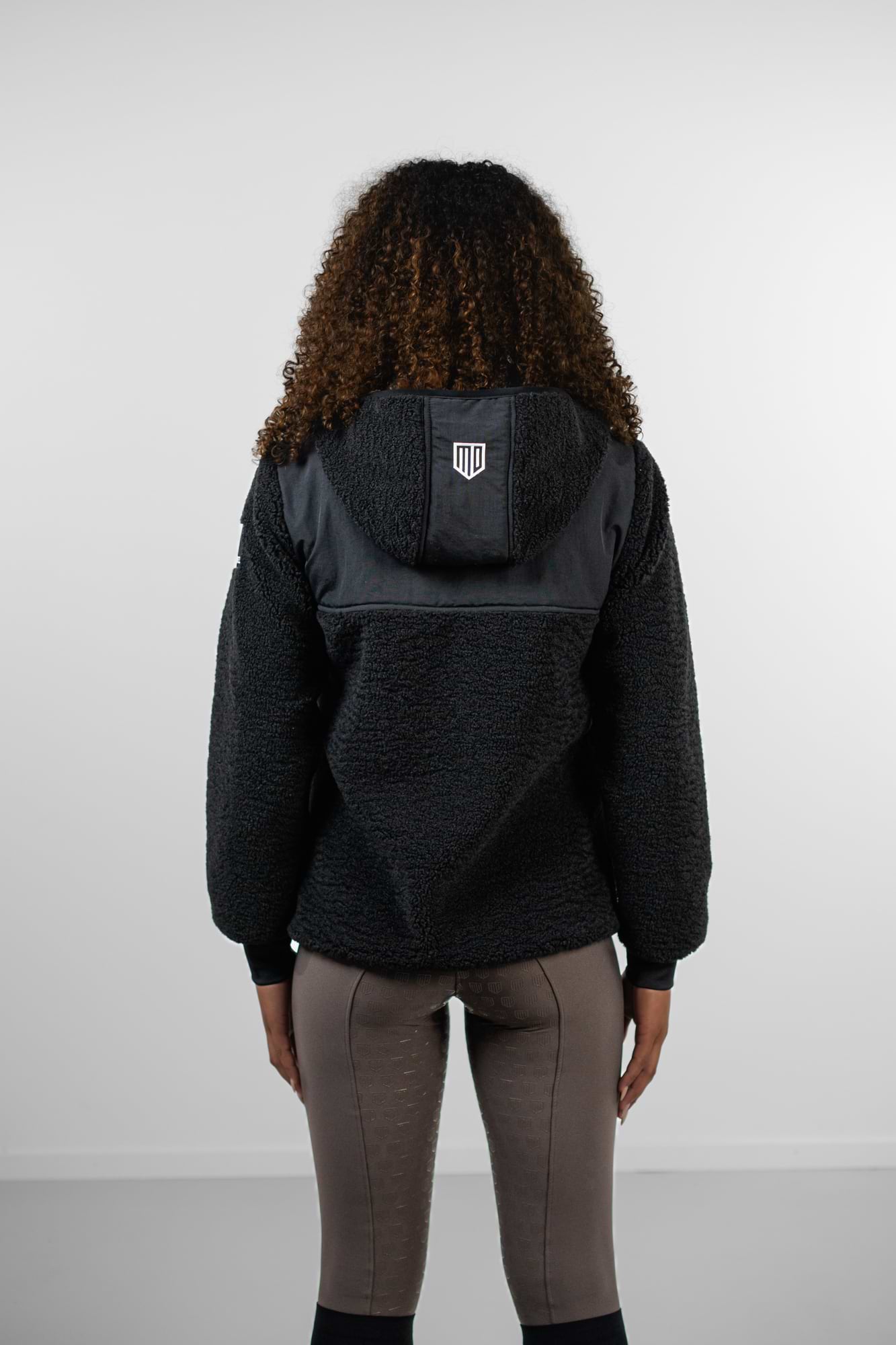 Mika Hooded Teddy Jacket