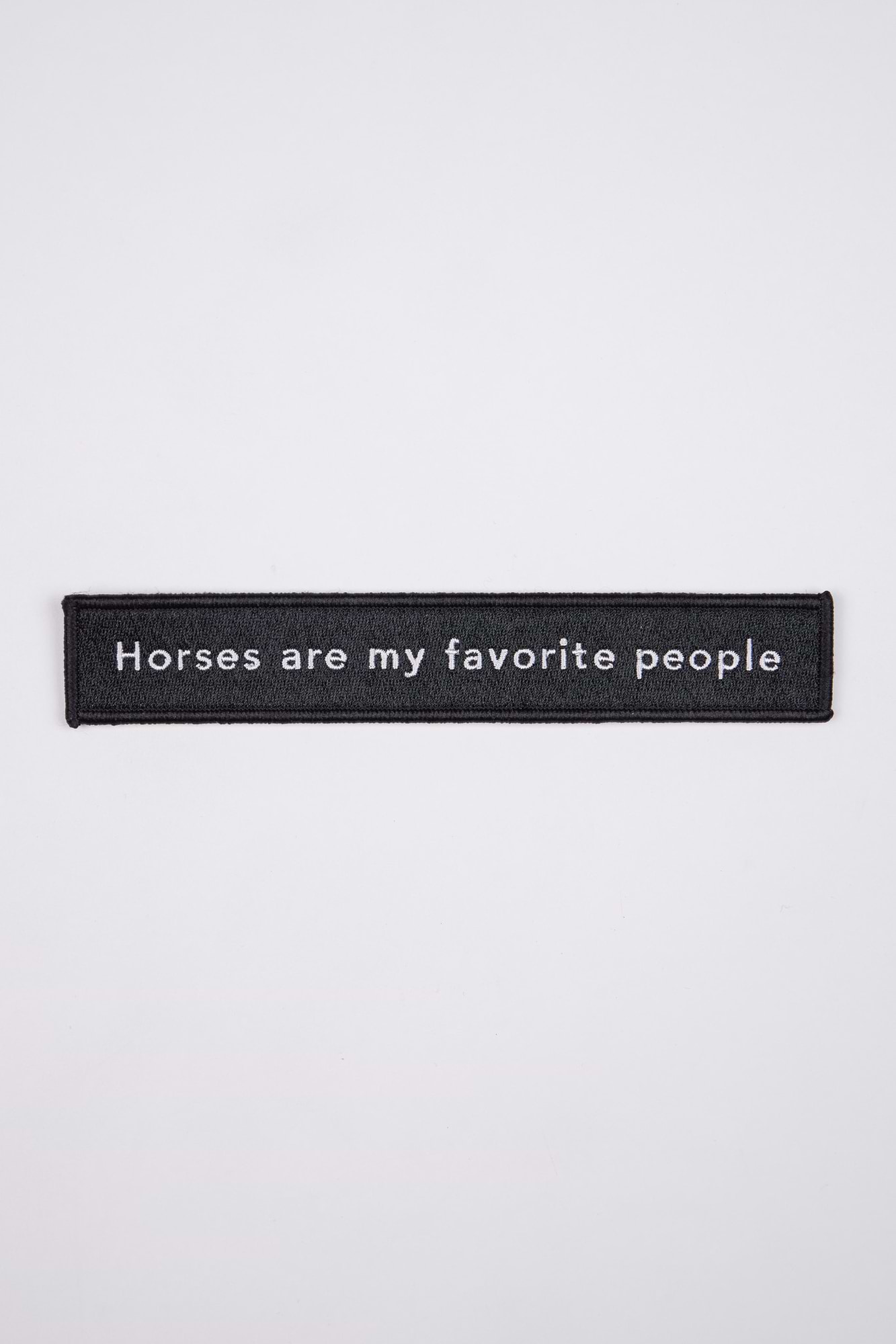 Horses Are My Favorite People Patch