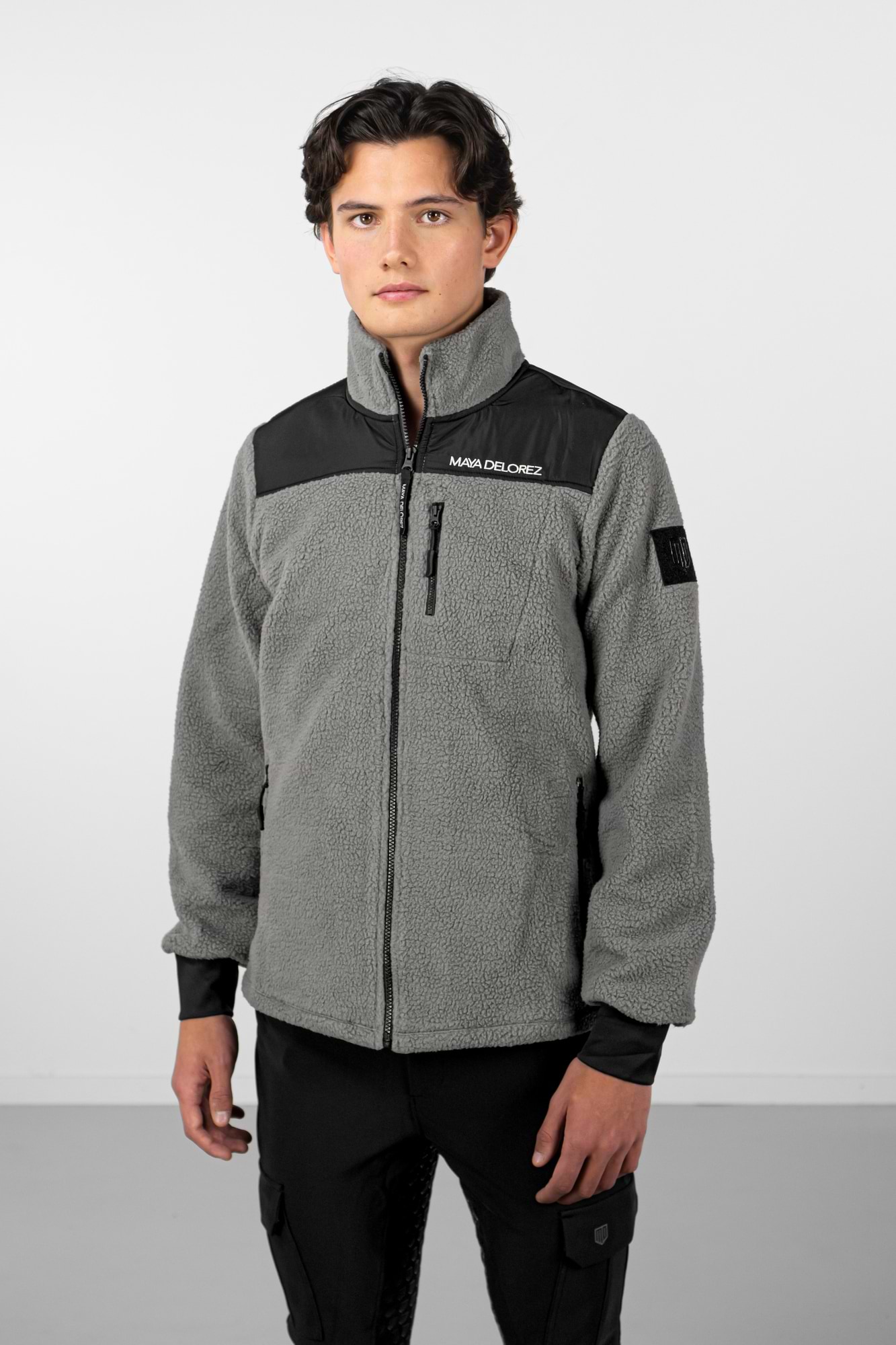 Bennie Hooded Teddy Jacket | Maya Delorez