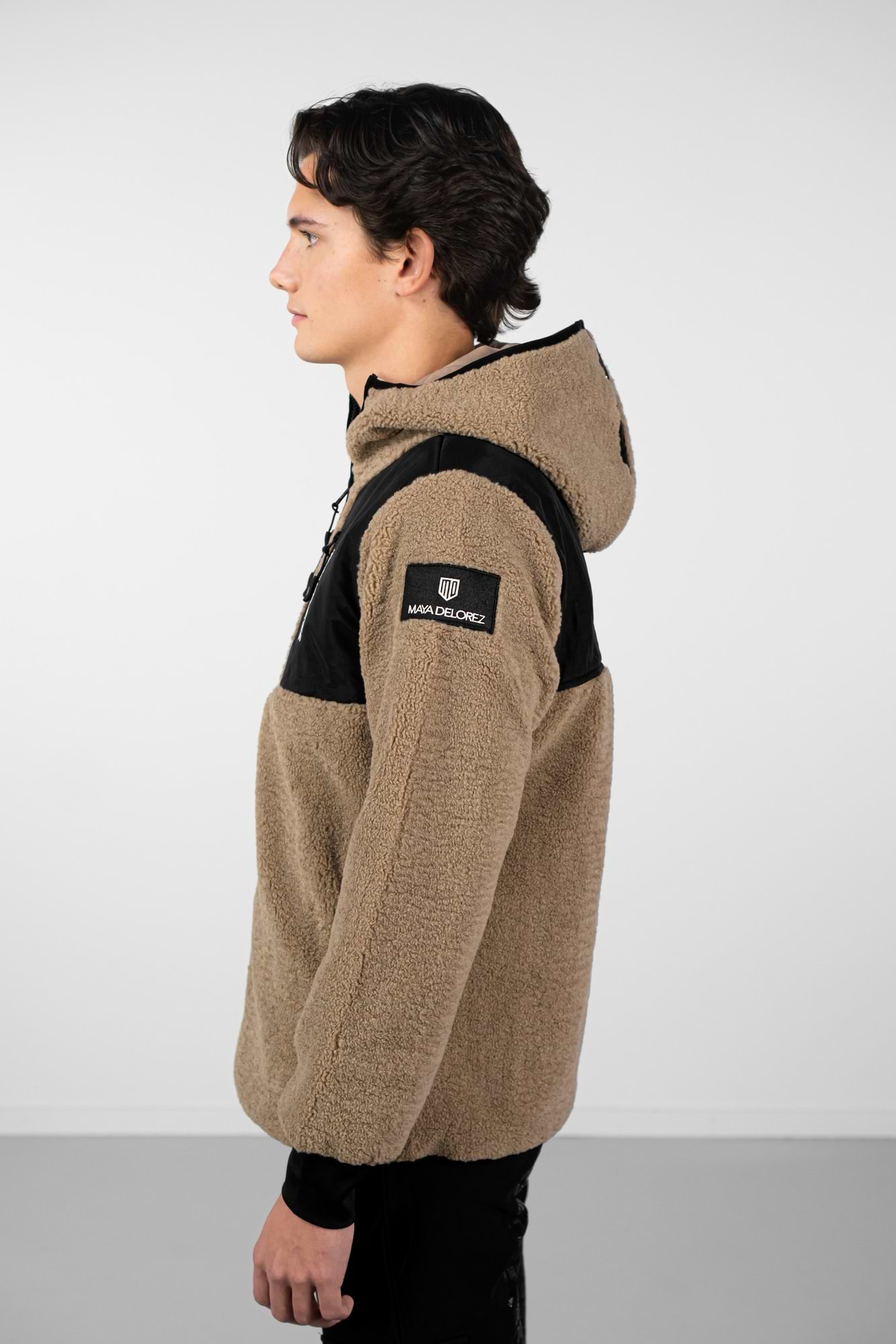 Bennie Hooded Teddy Jacket