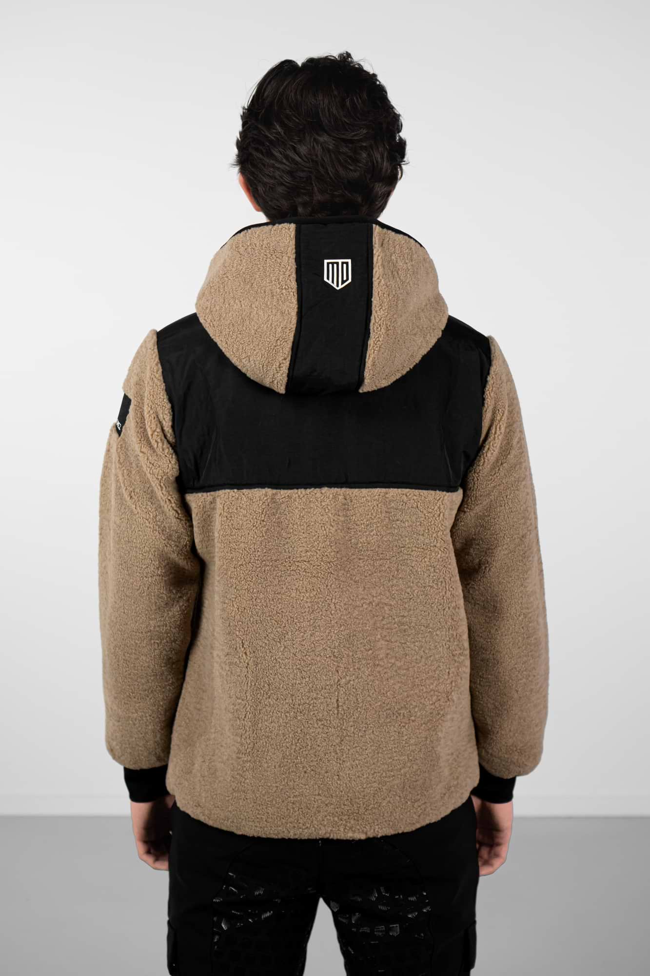 Bennie Hooded Teddy Jacket