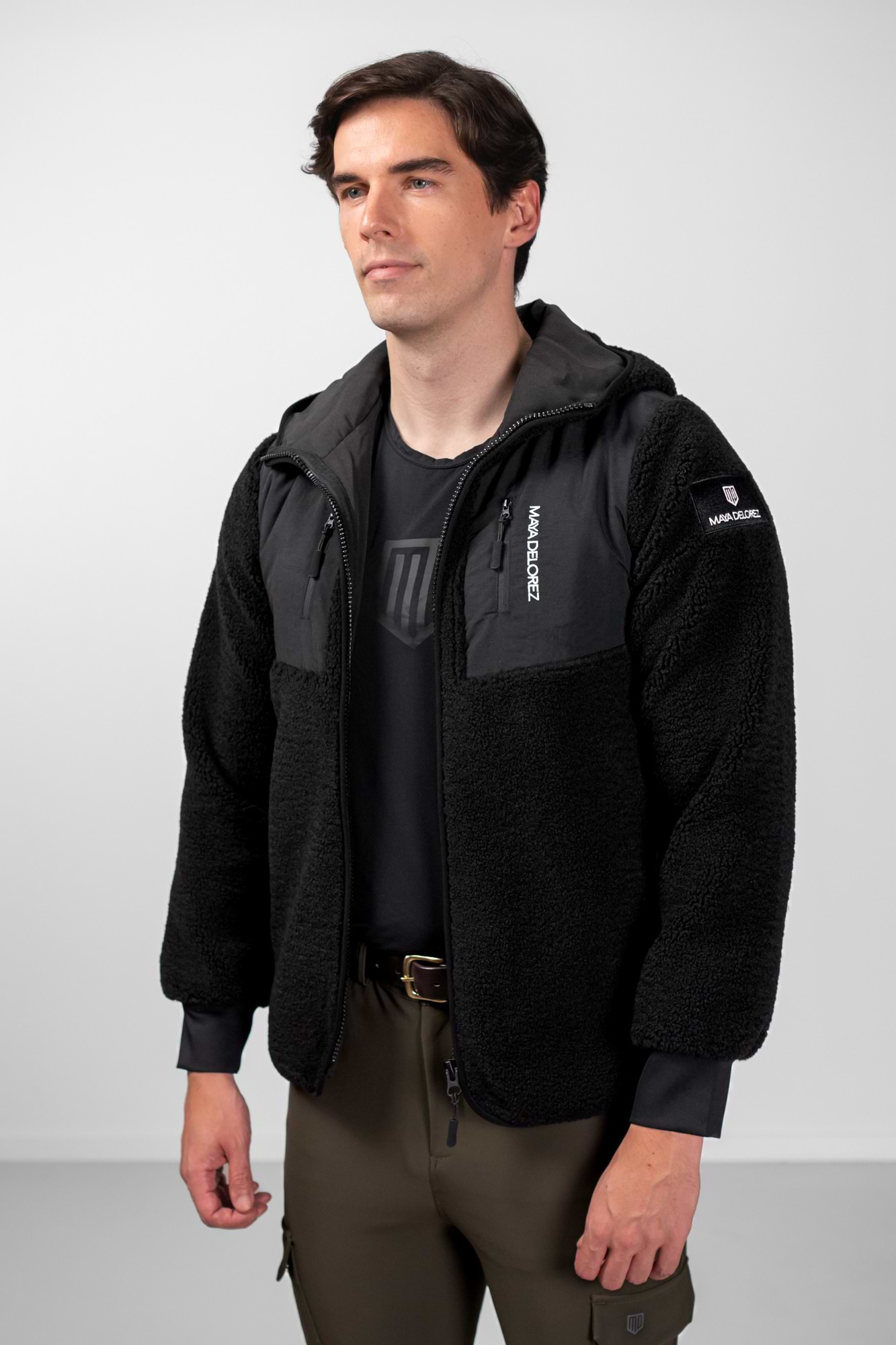 Mika Hooded Teddy Jacket
