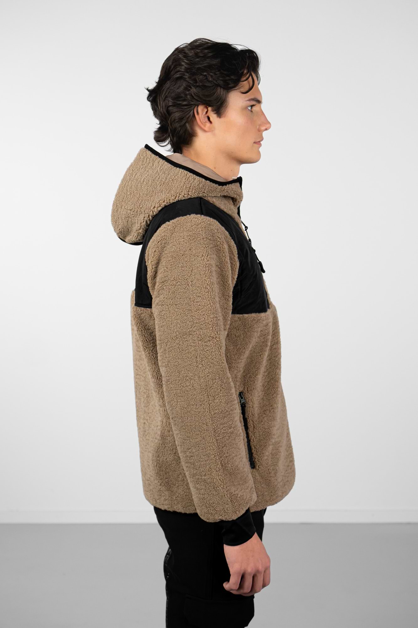 Bennie Hooded Teddy Jacket