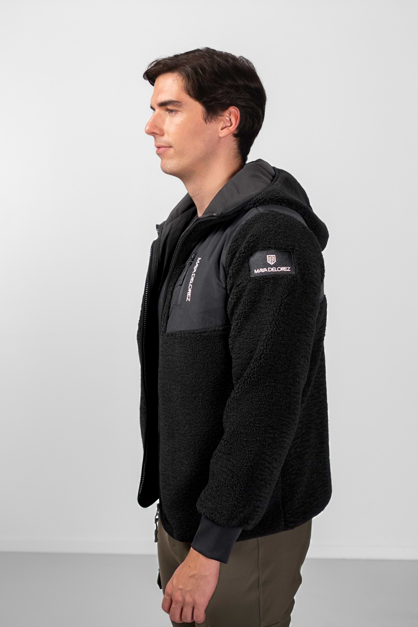 Mika Hooded Teddy Jacket