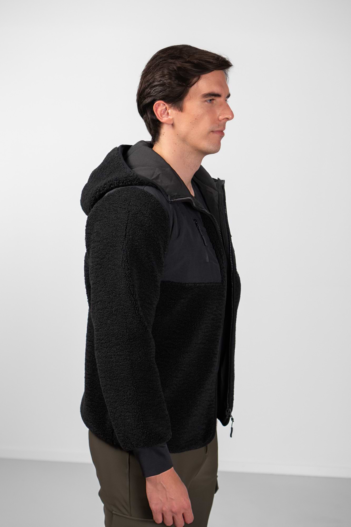 Mika Hooded Teddy Jacket