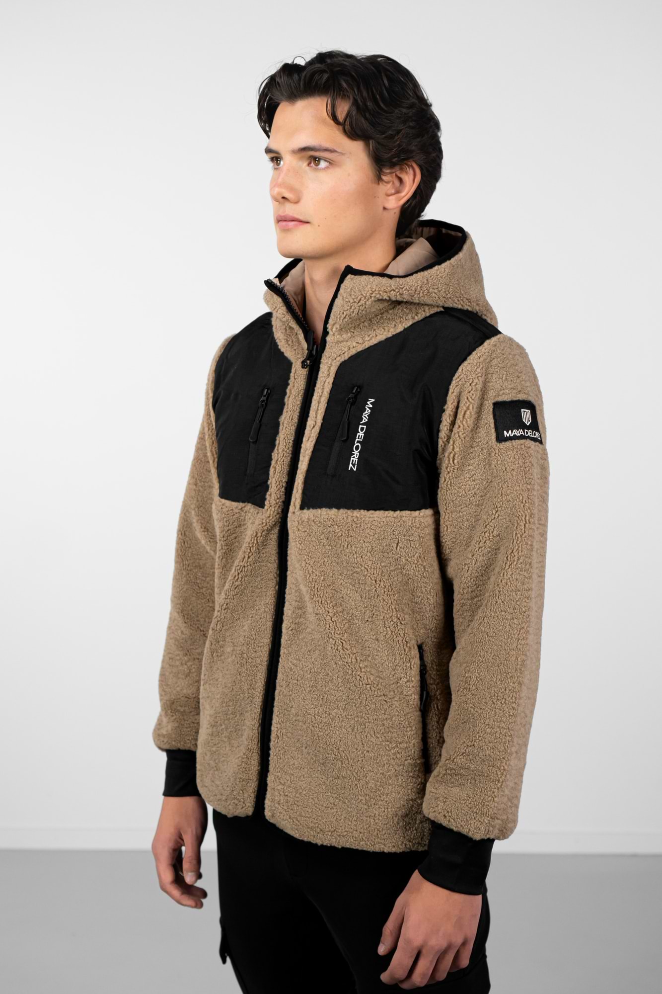 Bennie Hooded Teddy Jacket