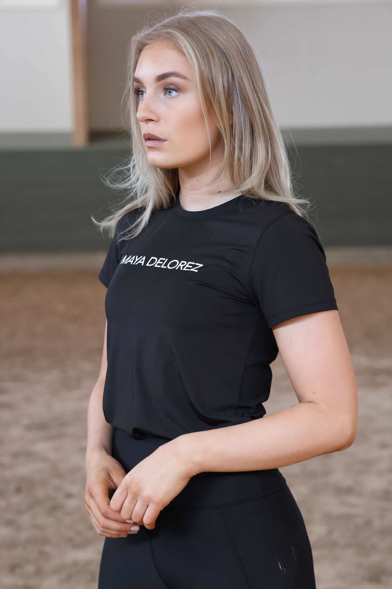 PL Tiffany Black Basic T-Shirt
