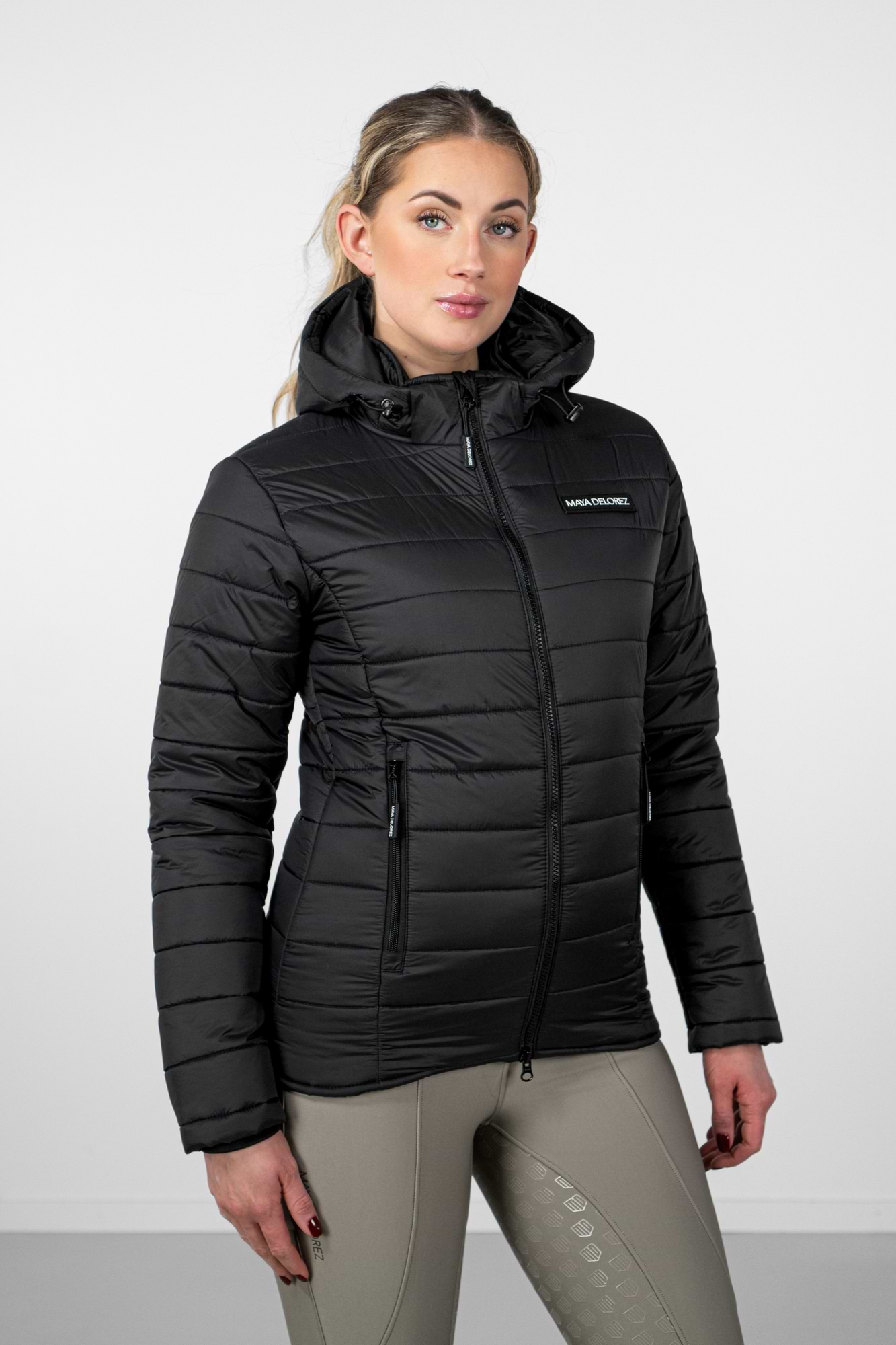 Ivy Fitted Padded jacket | Maya Delorez