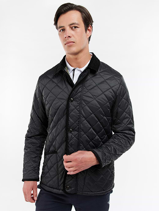 Barbour Men's Winter Liddesdale Quilted Jacket Black 