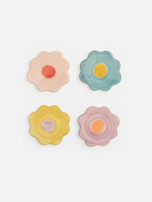 Caroline Gardner 4 Floral Coasters