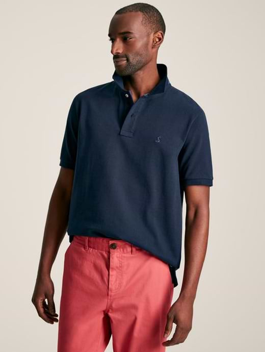 Joules Men's Woody Polo Shirt French Navy