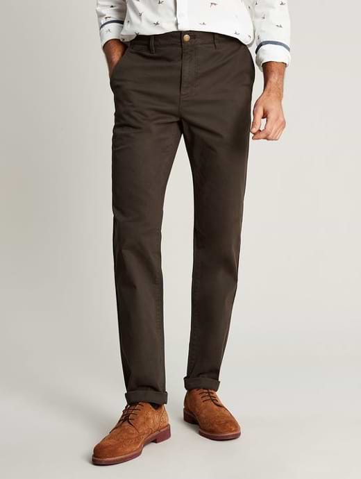 Joules Men's Slim Fit Chinos Khaki