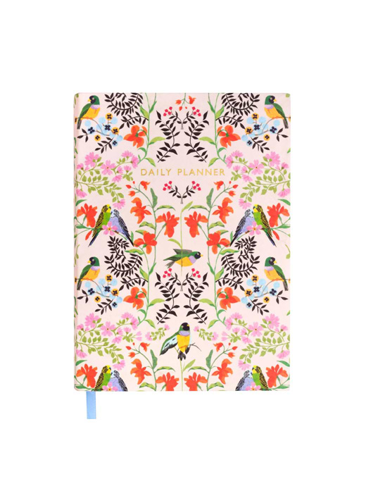 Cath Kidston Bird Repeat Cream Daily Planner 