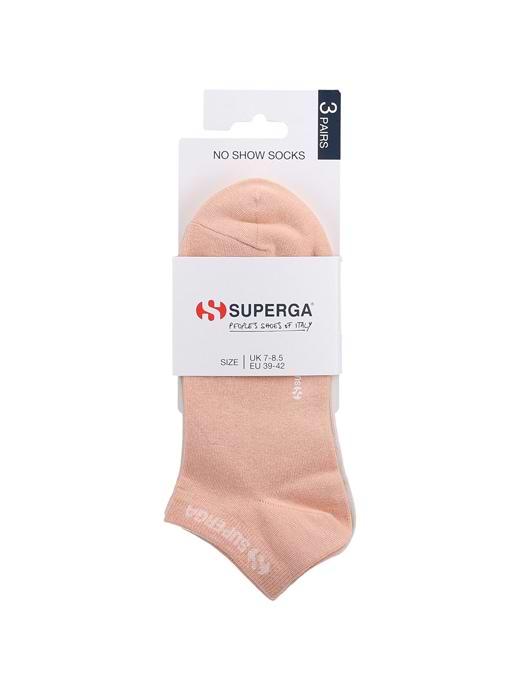 Superga No Show Socks Unisex Beige